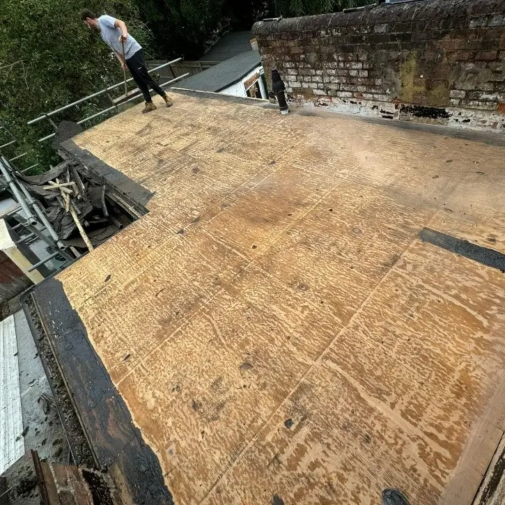Roof Deck Removal