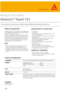 Sikalastic Rapid 721