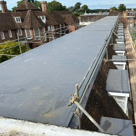 After Single Ply Installation